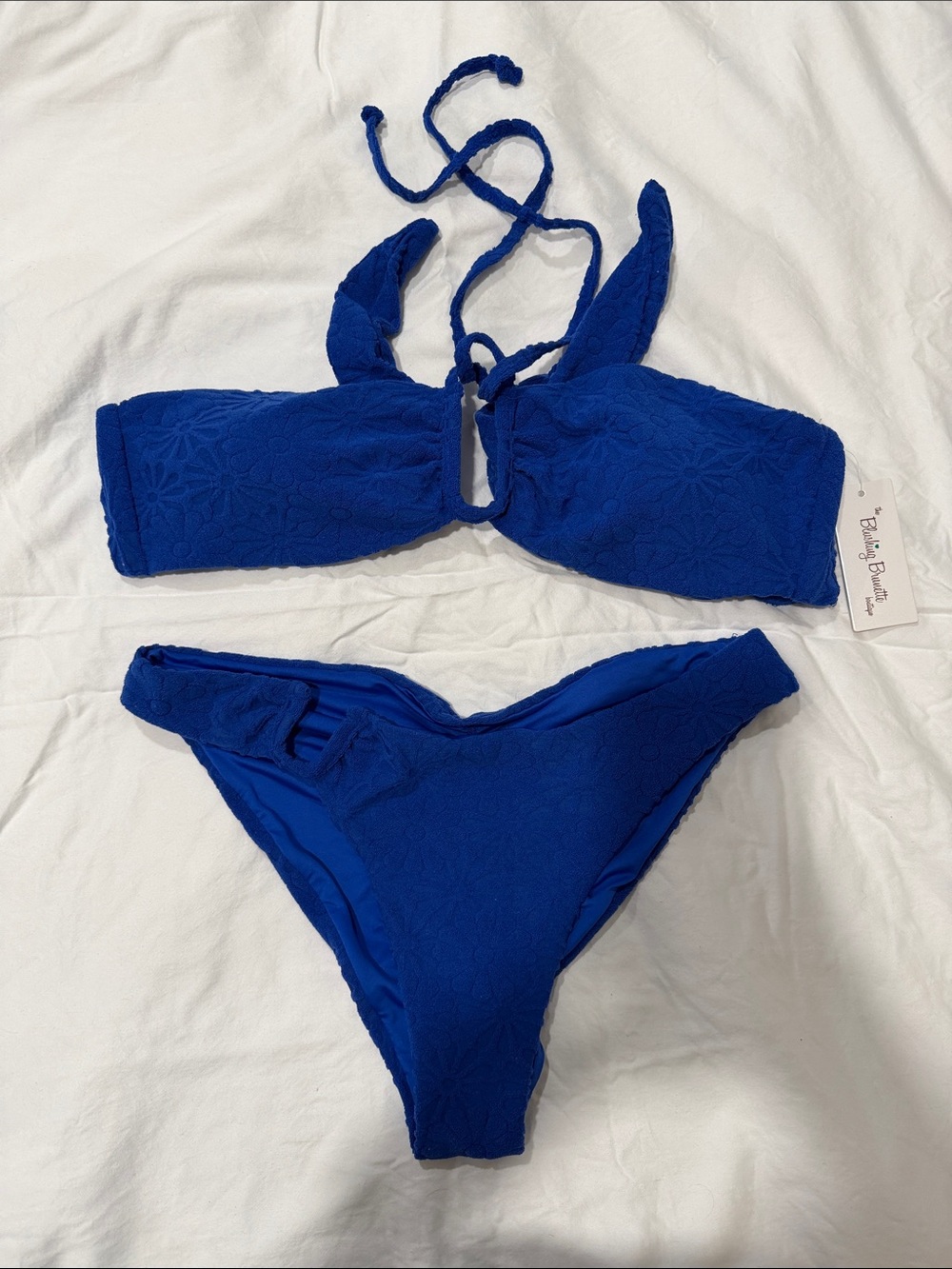 Blue Women's Bikini Set - Blushing Brunette